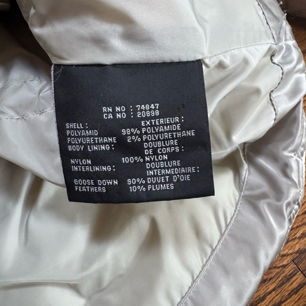 Andrew Marc Silver champaine Puffer Jacket with real Fur Hood down jacket - Picture 5 of 8